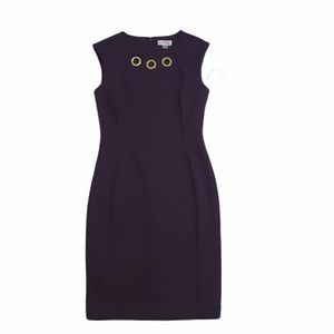 Calvin Klein Women's Purple Dress 6 NWT